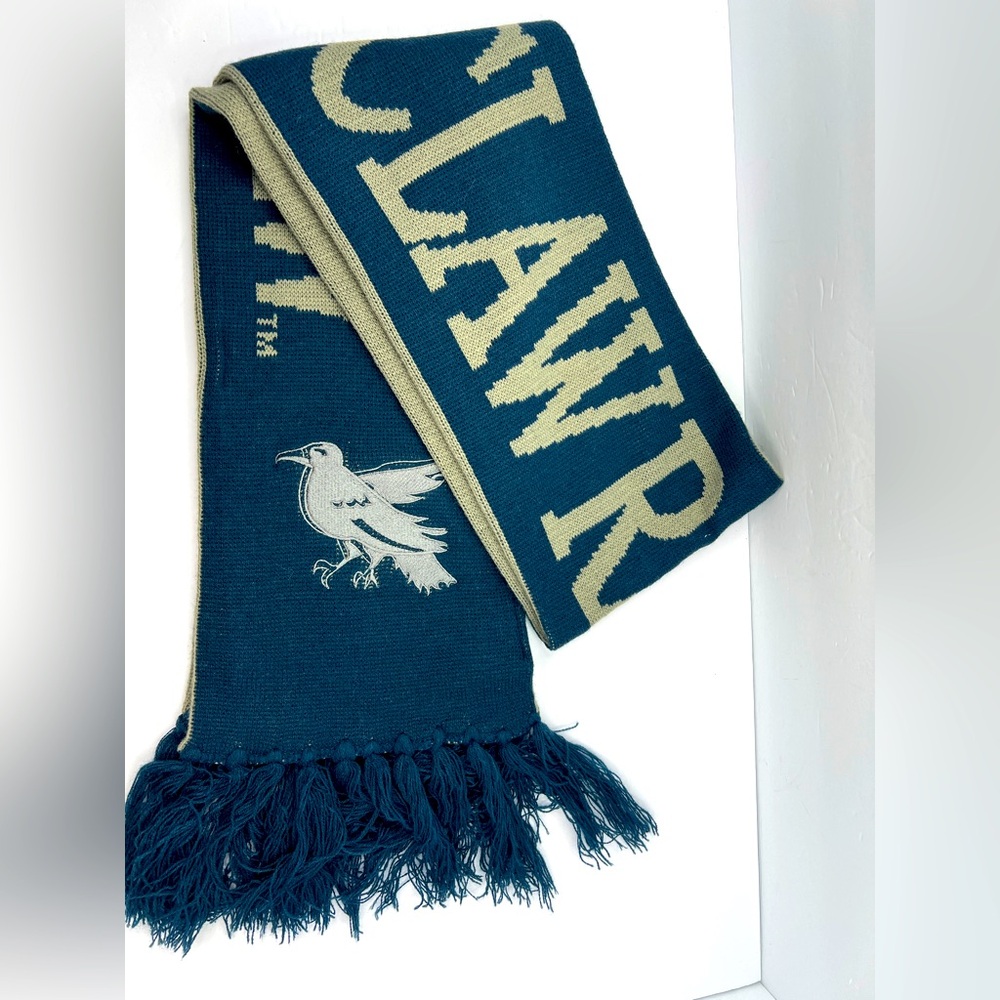 Harry Potter Ravenclaw Reversible Scarf Universal Studios Hogwarts House